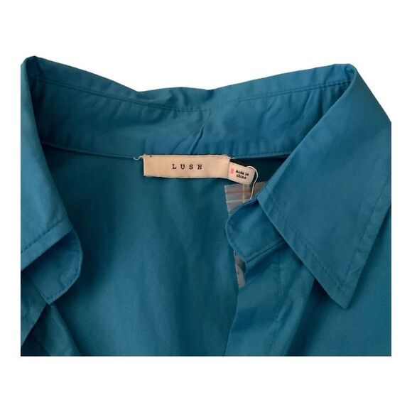 LUSH Oversize Blue Shirt S - Picture 3 of 3